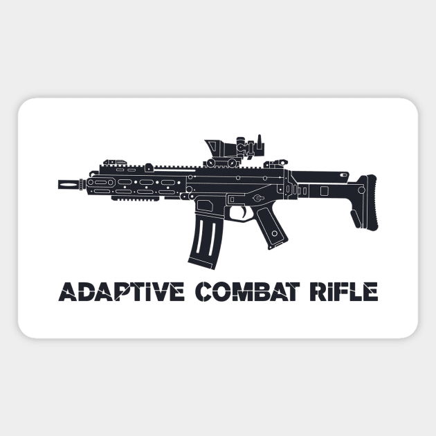 ACR Guns Adaptive Combat Rifle Magnet by Aim For The Face